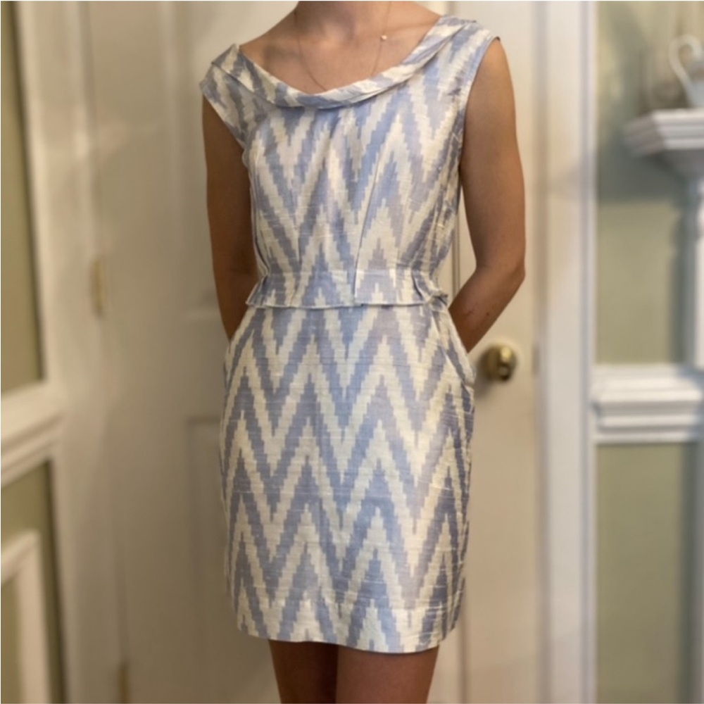 Calypso St Barth dress sz 2 forever one of my fave brands! Silk powder blue xs